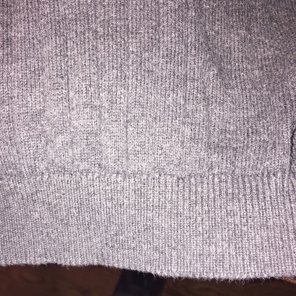 Consensus Long Sleeve Collared Cable Sweater - image 5